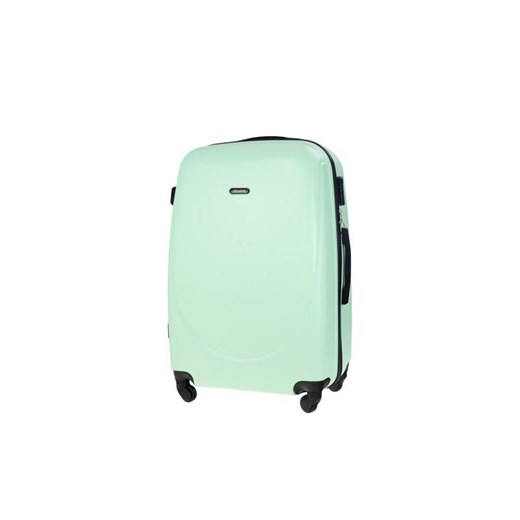 Mała walizka kabinowa 55x35x22cm ABS STL856 miętowa  Solier Luggage uniwersalny Skorzana.com
