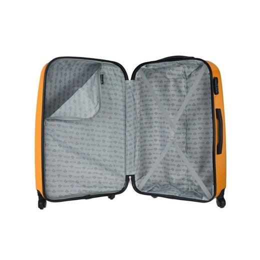 Średnia walizka podróżna STL856 pomarańczowa Solier Luggage  uniwersalny Skorzana.com