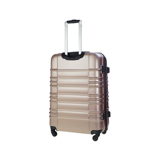 Duża walizka podróżna STL838 rose gold  Solier Luggage uniwersalny Skorzana.com
