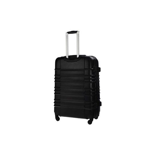 Mała walizka kabinowa ABS 55x37x24cm STL838 czarna Solier Luggage  uniwersalny Skorzana.com