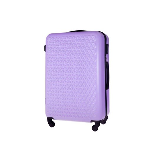 Duża walizka podróżna STL870 fioletowa Solier Luggage  uniwersalny Skorzana.com