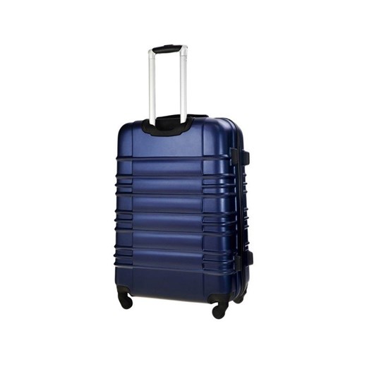 Duża walizka podróżna STL838 granatowa Solier Luggage  uniwersalny Skorzana.com