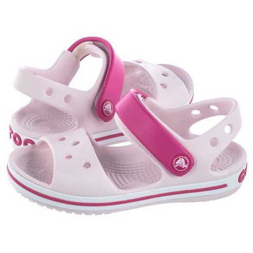 Sandałki Crocs Crocband Sandal Kids Barely Pink/Candy Pink 12856-6PV (CR39-m)  Crocs 27/28 ButSklep.pl
