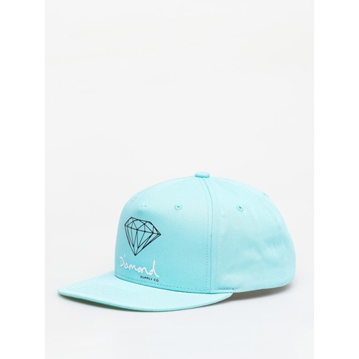 Czapka z daszkiem Diamond Supply Co. Og Sign Snapback ZD (diamond blue)  Diamond Supply Co.  SUPERSKLEP