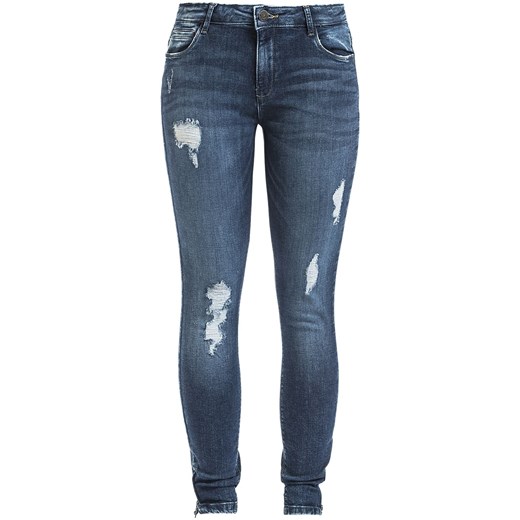 Noisy May - Kimmy NW Ankle Zip Jeans AZ003 - Spodnie długie - niebieski  Noisy May W29L32 EMP