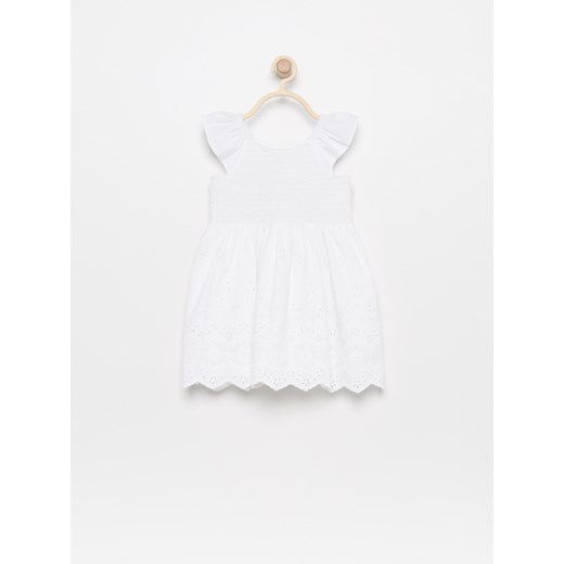 Reserved - Sukienka z bawełny organicznej - Biały Reserved  68 