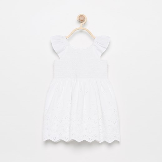Reserved - Sukienka z bawełny organicznej - Biały  Reserved 86 