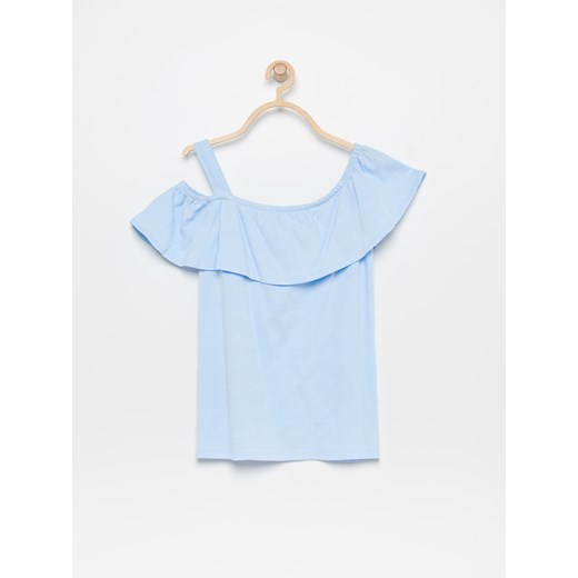 Reserved - Asymetryczna bluzka - Niebieski Reserved  134 