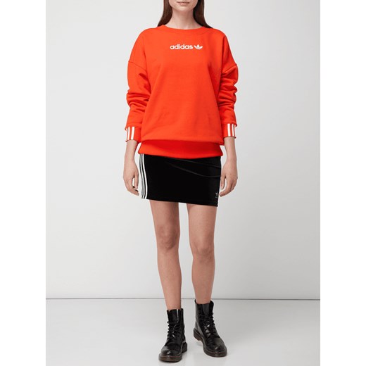 Pomarańczowy bluza damska Adidas Originals dresowa 