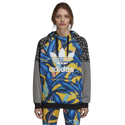 Bluza sportowa Adidas w abstrakcyjne wzory 