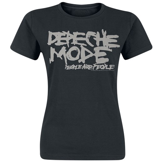 Bluzka damska Depeche Mode z okrągłym dekoltem młodzieżowa z krótkimi rękawami z napisami 