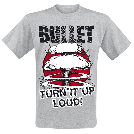 T-shirt męski Bullet na wiosnę z krótkim rękawem 
