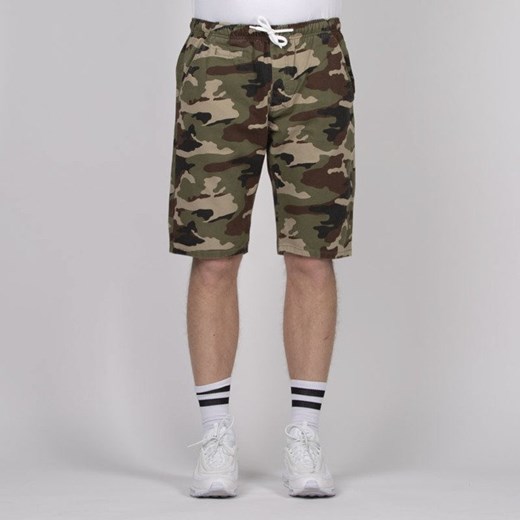 Szorty Mass Denim Classics Shorts Chino straight fit woodland camo  Mass Denim 34 bludshop.com