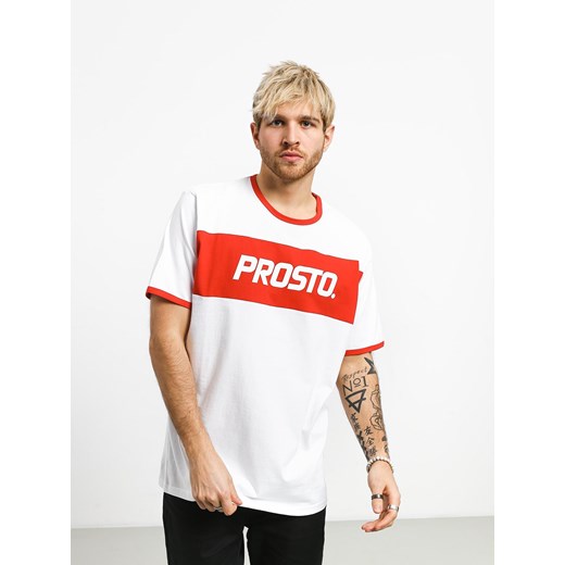 T-shirt męski Prosto. z bawełny z krótkim rękawem 