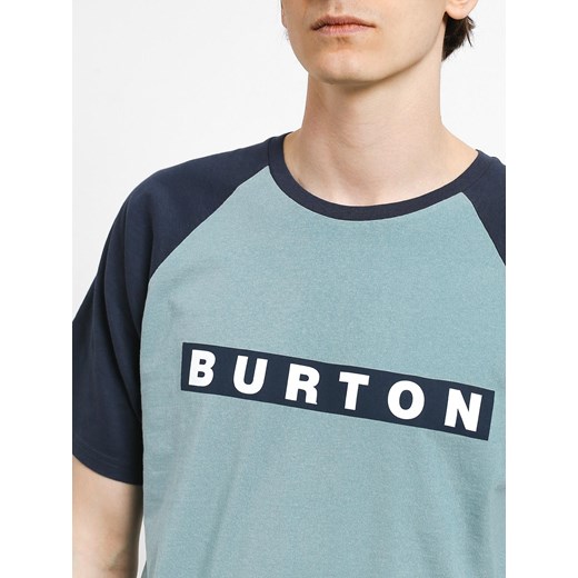 Niebieski t-shirt męski Burton jerseyowy młodzieżowy 