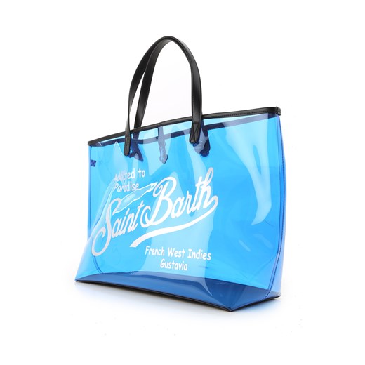 Shopper bag Mc2 Saint Barthelemy niebieska 
