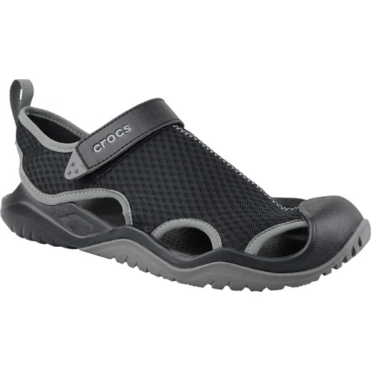 Crocs M Swiftwater Mesh Deck Sandal 205289-001 sandały sportowe męskie czarne 41/42