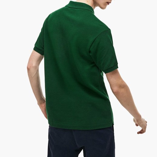 Lacoste t-shirt męski bez wzorów z krótkim rękawem 