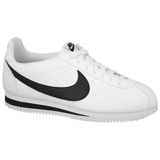 Buty sportowe męskie Nike cortez białe sznurowane 