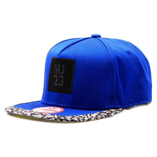 Czapka męska snapback niebieska (hx0222)