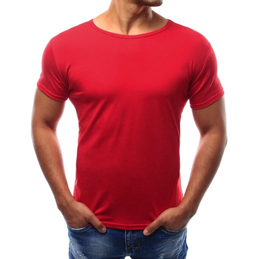 T-shirt męski czerwony Dstreet RX2575