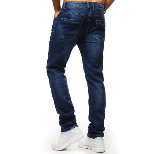 Spodnie jeansowe męskie niebieskie UX1310