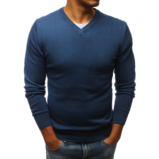Sweter męski jasnoniebieski (wx1041)