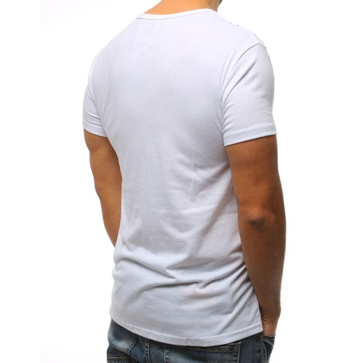 T-shirt męski Dstreet w nadruki z krótkimi rękawami 