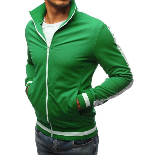 Bluza męska zielona Dstreet casual 