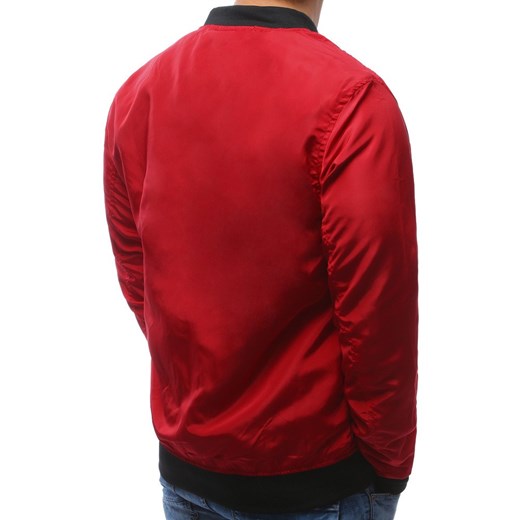 Kurtka męska bomber jacket czerwona TX2170