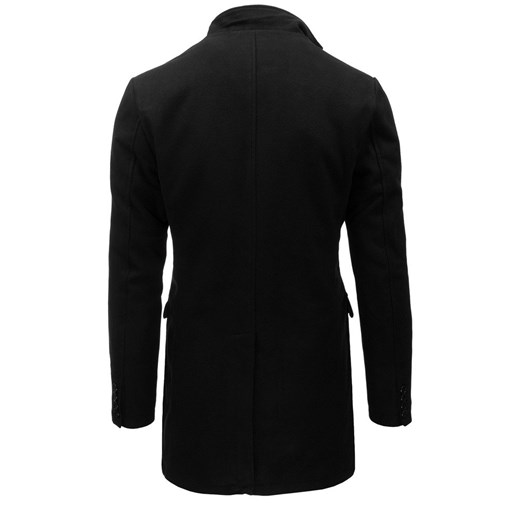Płaszcz męski czarny Dstreet CX0360
