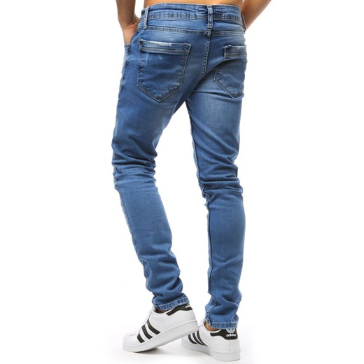 Dstreet jeansy męskie niebieskie 