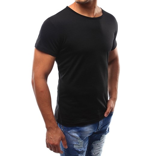 T-shirt męski czarny Dstreet RX2572