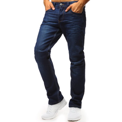 Spodnie jeansowe męskie niebieskie UX1359