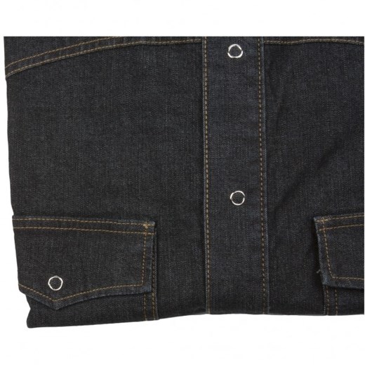 Czarna koszula jeansowa Dehler zapinana na napy Dehler  3XL mensklep