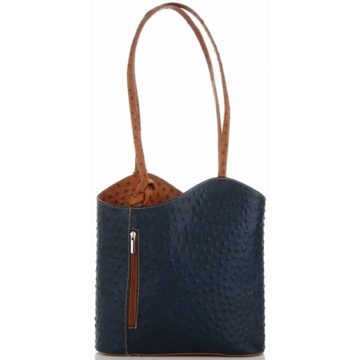Shopper bag Genuine Leather duża elegancka bez dodatków 