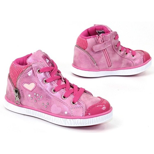 Buty sportowe dla dziewczynki ka960 różowe