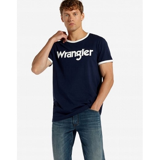 T-shirt Męski Wrangler Kabel W7C38D335