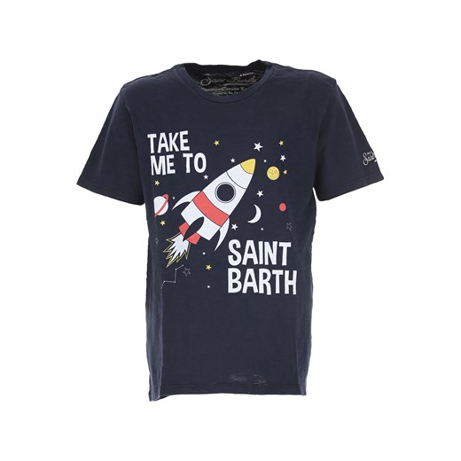 T-shirt chłopięce Mc2 Saint Barthelemy z krótkimi rękawami 