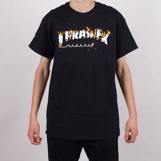 T-shirt męski Thrasher młodzieżowy z krótkim rękawem 