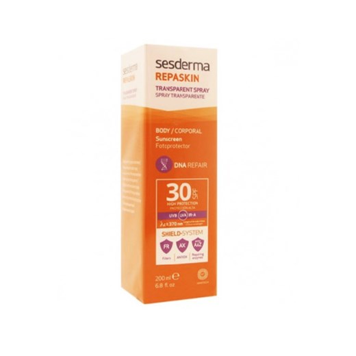 SESDERMA Repaskin Transparent Spray SPF30 Do ciała, 200 ml Sesderma uniwersalny Livinia
