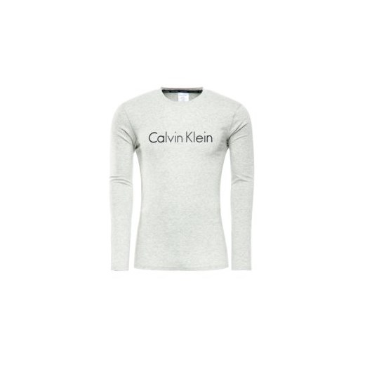 T-shirt męski Calvin Klein z długimi rękawami biały 