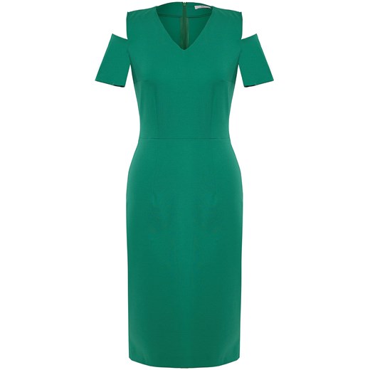 Zielona dopasowana sukienka SU Wiera