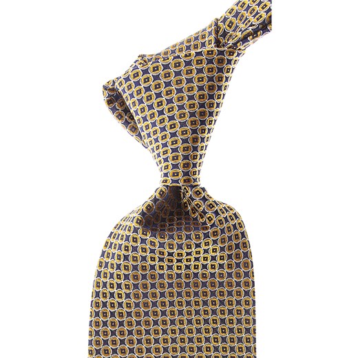 Krawat żółty Gianni Versace 