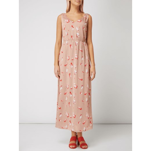Długa sukienka w kwiatowe wzory  Only XS Peek&Cloppenburg 