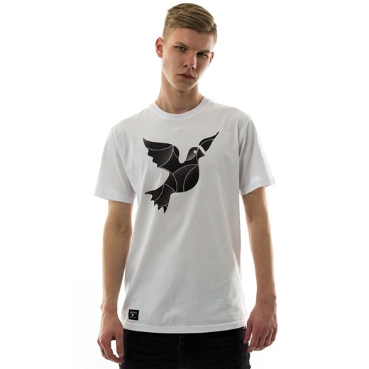 T-shirt męski Nervous młodzieżowy wielokolorowy z krótkimi rękawami 