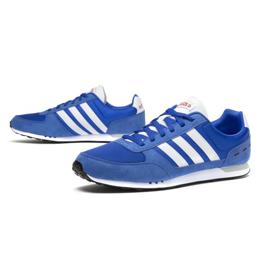 Buty sportowe męskie Adidas racer niebieskie młodzieżowe 