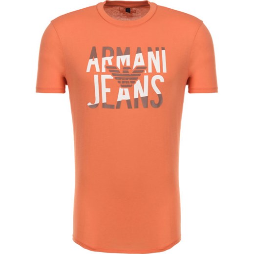 T-shirt męski Armani Jeans bawełniany z krótkim rękawem 