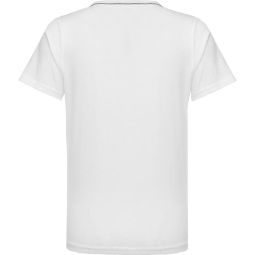 Biały t-shirt chłopięce Guess z krótkimi rękawami 