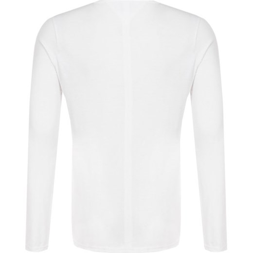 T-shirt męski Hilfiger Denim biały z długim rękawem 